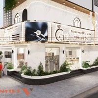 Thiết kế tiệm vàng Chủ sang trọng